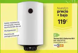 Leroy Merlin Universal - termo glls saturno 80l oferta