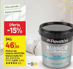 Leroy Merlin Blanco - pintura de interior mate oferta