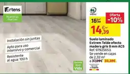 Leroy Merlin Fabricado en españa - suelo laminado extrem telde efecto madera gris 8 mm ac5 oferta