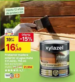 Leroy Merlin Xylazel - protector madera exterior agua mate oferta