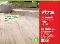 Leroy Merlin Solo - suelo laminado força efecto nodera oferta