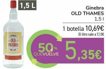 Carrefour Ginebra old thames oferta