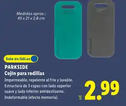 Lidl PARKSIDE Cojín para rodillas oferta