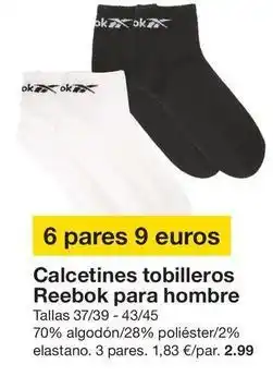 Zeeman Ok. - calcetines tobilleros para hombre oferta