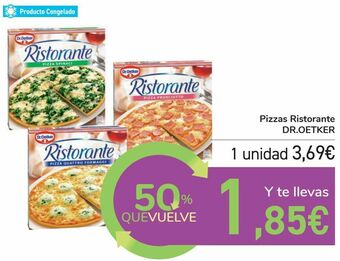 Carrefour Pizza ristorante dr.oetker oferta