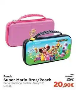 El Corte Inglés Nintendo - funda super mario bros/peach oferta