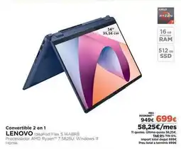 El Corte Inglés Lenovo - convertible 2 en 1 oferta