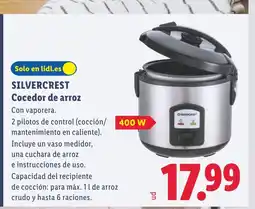 Lidl SILVERCREST Cocedor de arroz oferta
