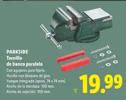 Lidl PARKSIDE Tornillo de banco paralelo oferta