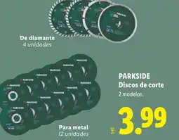 Lidl PARKSIDE Discos de corte oferta