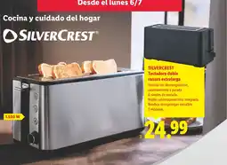 Lidl SILVERCREST Tostadora doble ranura extralarga oferta
