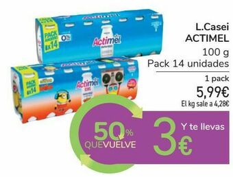 Carrefour L.casei actimel oferta
