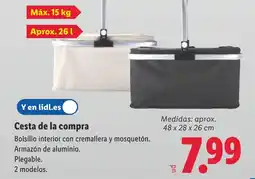 Lidl Cesta de la compra oferta