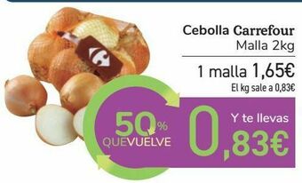 Carrefour Cebolla carrefour oferta