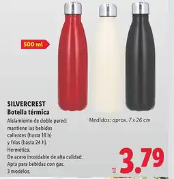 Lidl SILVERCREST Botella térmica oferta