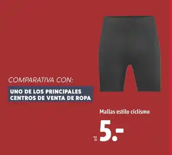 Mallas estilo ciclismo