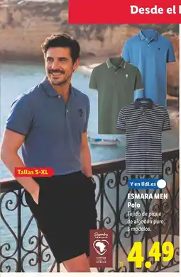 Lidl ESMARA MEN Polo oferta