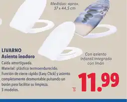 Lidl LIVARNO Asiento inodoro oferta