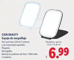 Lidl CIEN BEAUTY Espejo de maquillaje oferta