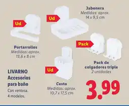 Lidl LIVARNO Accesorios para baño oferta