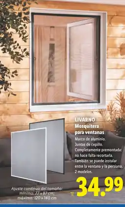 Lidl LIVARNO Mosquitera para ventanas oferta