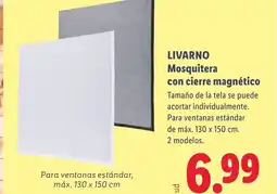 Lidl LIVARNO Mosquitera con cierre magnético oferta