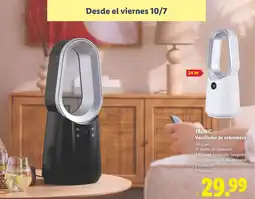 Lidl TRONIC Ventilador de sobremesa oferta