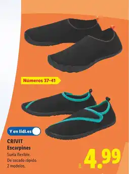 Lidl CRIVIT Escarpines oferta