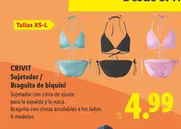 Lidl CRIVIT Sujetador / Braguita de biquini oferta