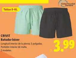 Lidl CRIVIT Bañador bóxer oferta