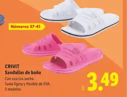 Lidl CRIVIT Sandalias de baño oferta