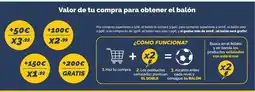 Supermercados La Despensa Valor - de tu compra para obtener el balón oferta