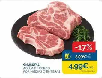 Supermercados La Despensa Chuletas oferta