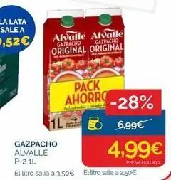 Supermercados La Despensa Alvalle - gazpacho oferta
