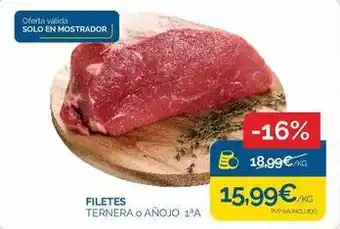 Supermercados La Despensa Solo - filetes ternera o añojo oferta