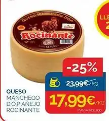 Supermercados La Despensa Rocinante - queso manchego d.o.p. añejo oferta