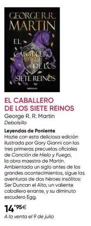 Fnac Caballero - el de los siete reinos oferta