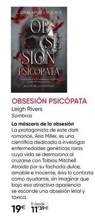 Fnac Ob - obsésón psicopata oferta