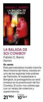 Fnac Espasa - la balada de soi cowboy oferta