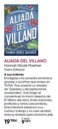Fnac Aliada - del villano oferta