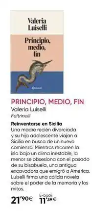 Fnac Sicilia - principio, medio, fin oferta