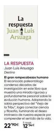 Fnac La respuesta oferta