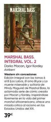 Fnac Marshal bass. integral vol. 2 oferta