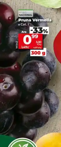 Dia Pruna Vermella oferta