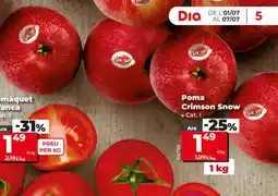 Dia Poma Crimson Snow oferta