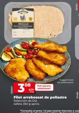 Dia SELECCIÓN DE DIA Filet arrebossat de pollastre oferta