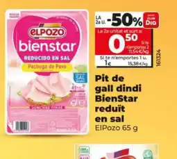 Dia ELPOZO Pit de gall dindi BienStar reduït en sal oferta
