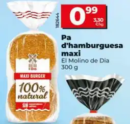 Dia EL MOLINO DE DIA Pa d'hamburguesa maxi oferta
