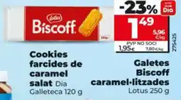 Dia LOTUS Galetes Biscoff caramel-litzades oferta