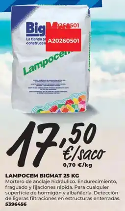 BigMat BIGMAT Lampocem oferta